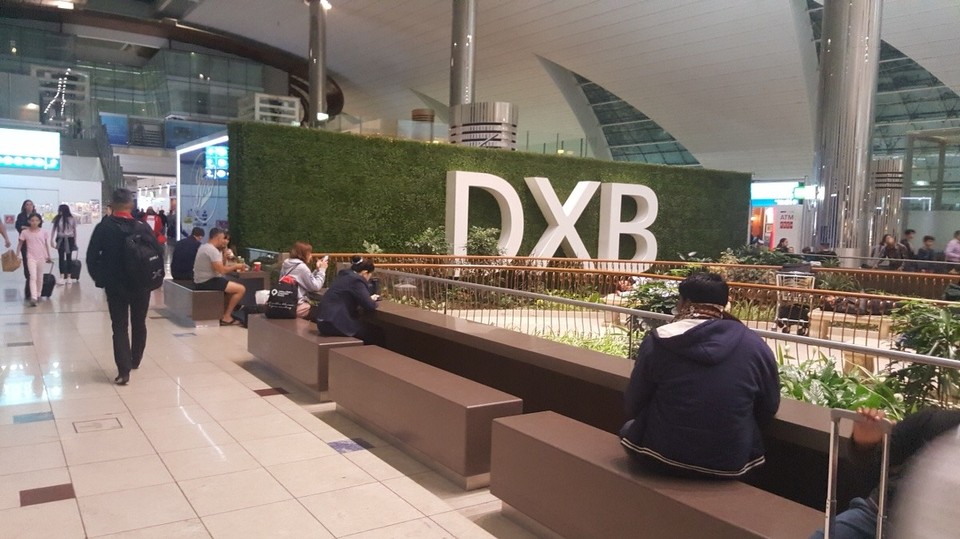 Vereinigte Arabische Emirate - Dubai - Mein einziges Foto vom Dubai Airport.