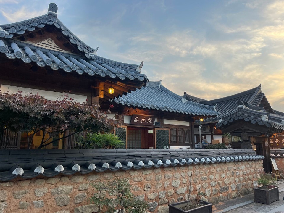 대한민국 - 전주시 - Hanok(s traditionelle Huus)