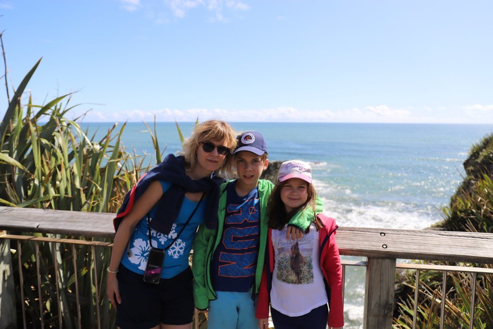 Neuseeland - Carters Beach - Auf dem Walk zu den "Pancake Rocks"