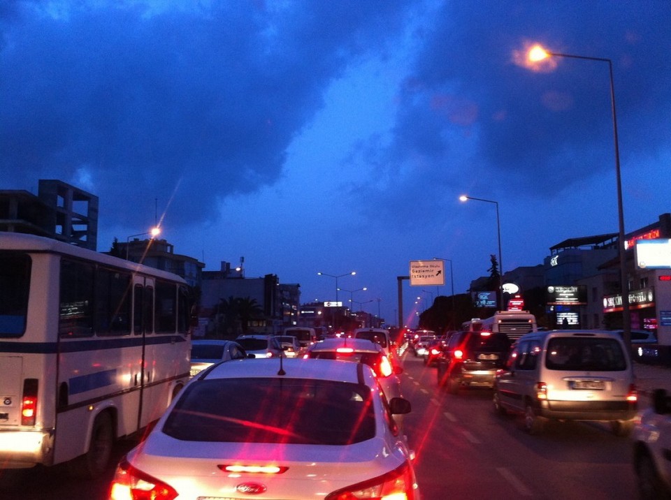 Turkey - Alaçatı - Autofahrt Flughafen Izmir <> Alacati