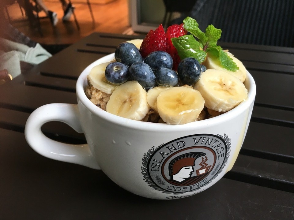 Vereinigte Staaten - Honolulu - Gesund startet meine Hawaii-Zeit und natürlich auch lecker 
