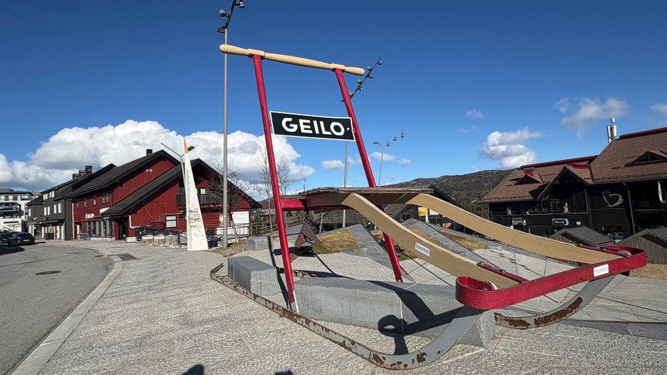 Norwegen - Hovet - Das nenn ich mal einen Schiebeschlitten 