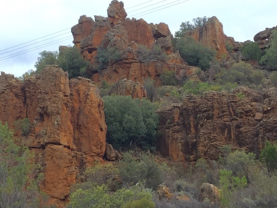 Südafrika - Robertson - Spektakuläre Felsformationen im Pakhuis Pass
Richtung Clanwilliam