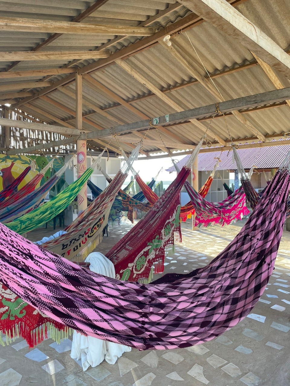 Kolumbien -  - Schlafplatz für die zweite Nacht 