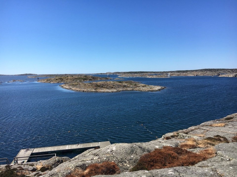 Schweden - Ellös - Badeplattform