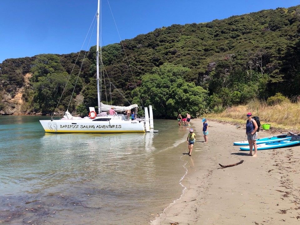 Neuseeland - Paihia - Ankunft auf Moturua.