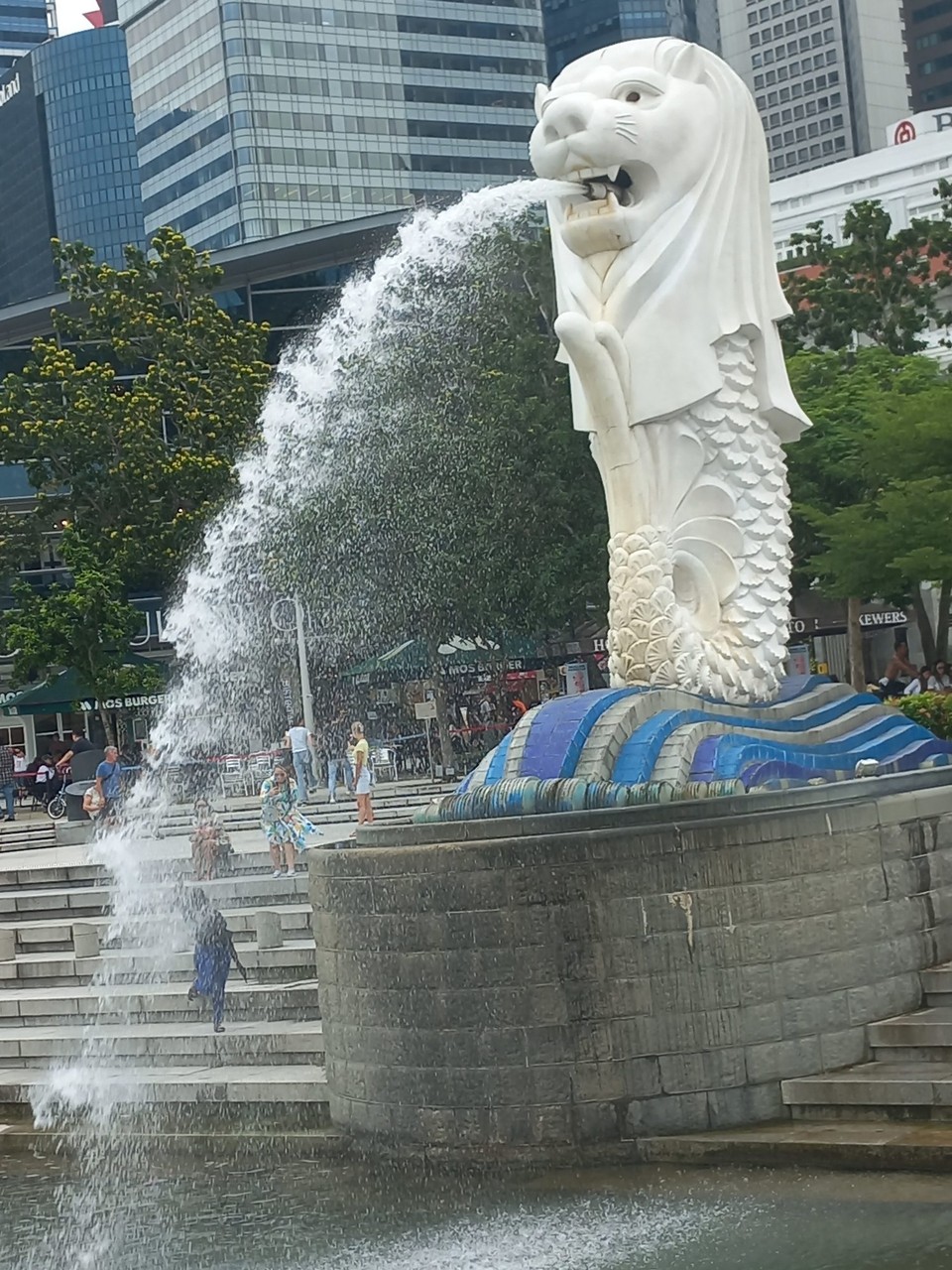 Singapur - unbekannt - Merlion.