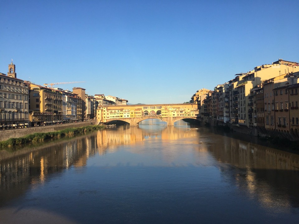 Italien - Fiesole - Die Brücke von der anderen Seite