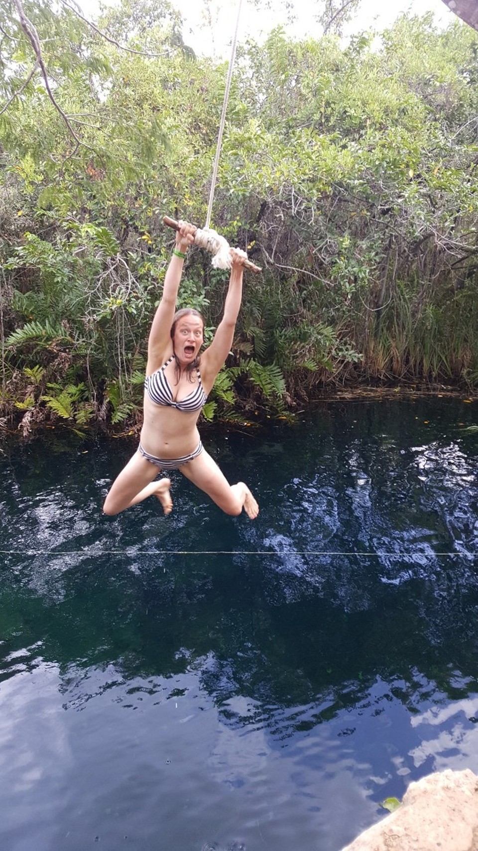 Mexiko - Tulum - Tarzans Liane forderte alles von uns ab! "Uuuuhhhhaaaaa....."