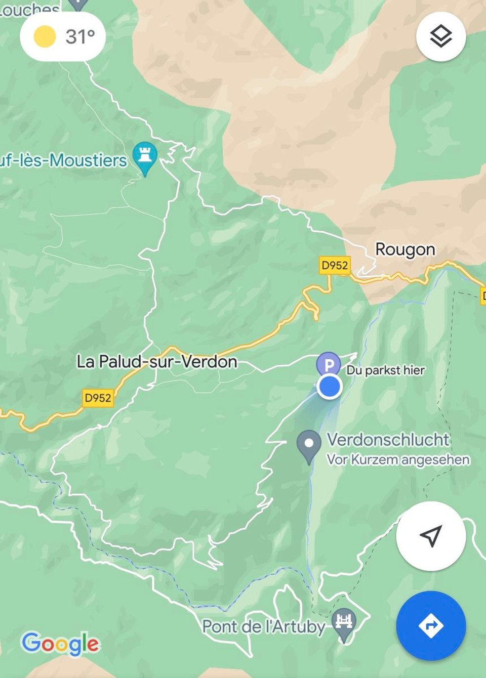 Frankreich - La Palud-sur-Verdon - 