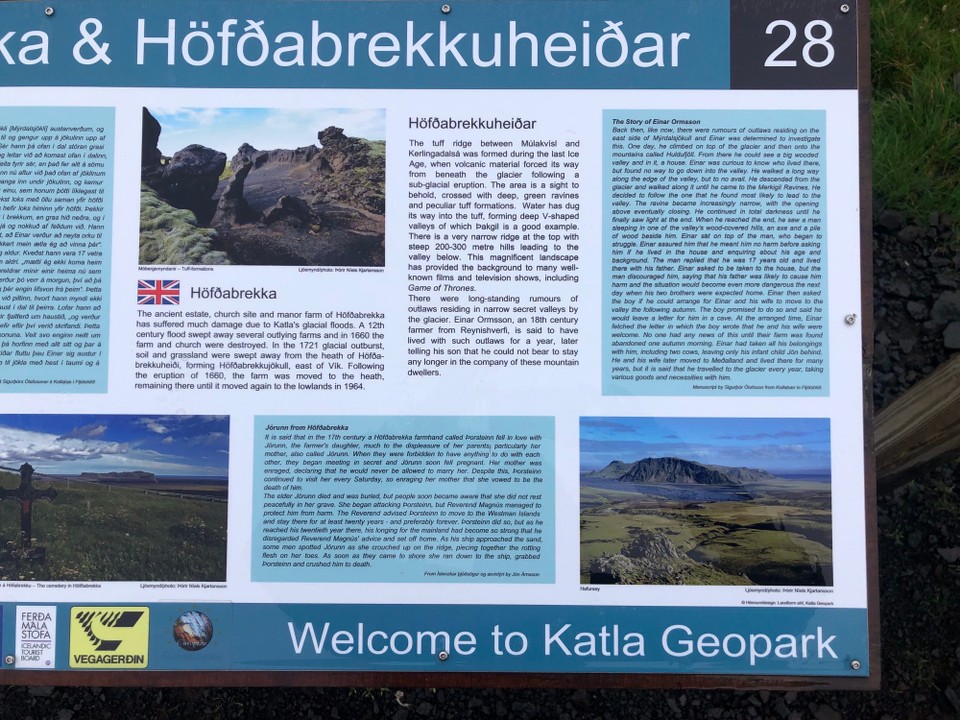 Island - Mýrdalshreppur - Wissenswertes über die Region und kleine Geschichten und Sagen…