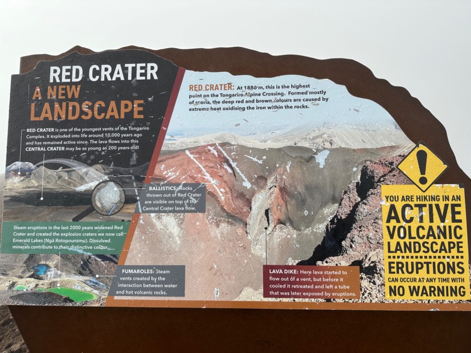 Neuseeland - Tongariro - hier die geologische Beschreibung 