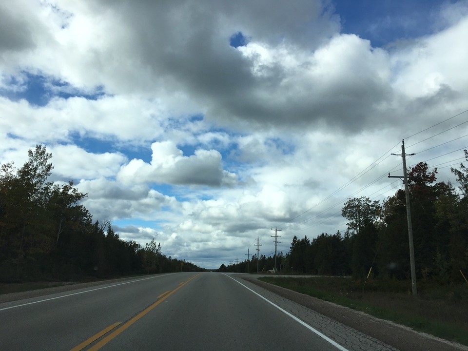 Canada - South Bruce Peninsula - On the road again