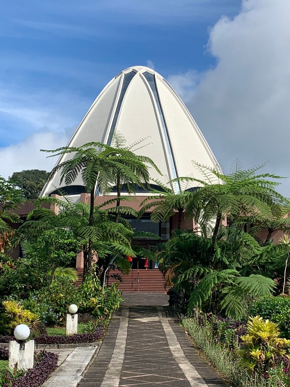 Samoa -  - Baha’i Tempel einer von 7 auf der Welt 