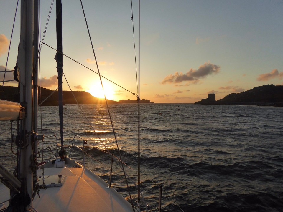 United Kingdom - Isles Of Scilly - A beautiful evening…but still a swell!