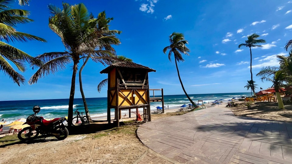 Brasilien - Salvador - Kontrollstation für Strandbeobachtung