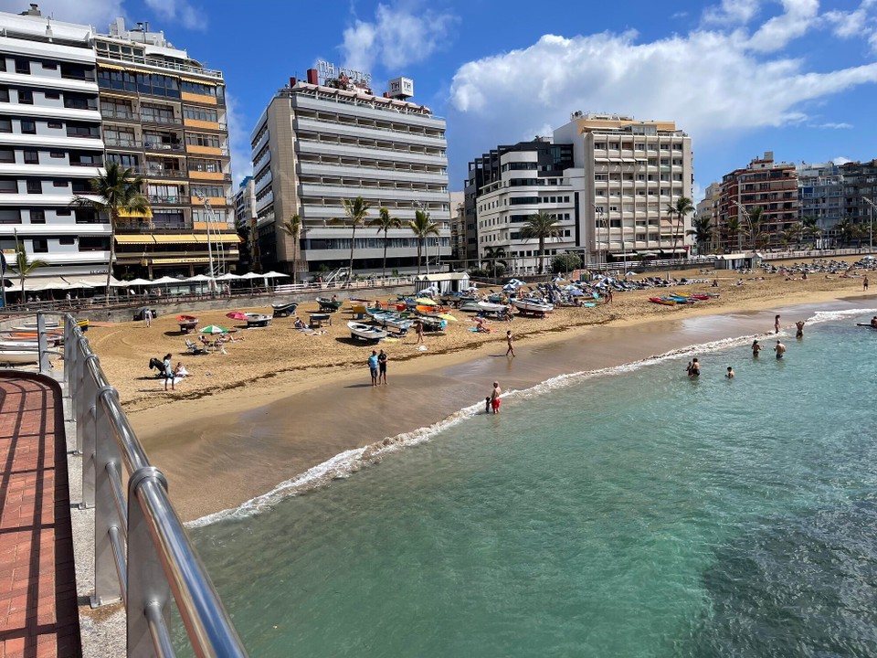 Spanien - Las Palmas de Gran Canaria - Stadtstrand….