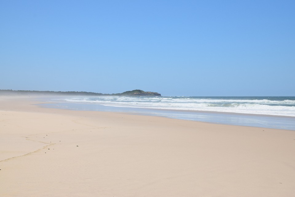 Australien - Iluka - Spaziergang am Iluka Beach - weit und breit kein Mensch zu sehen