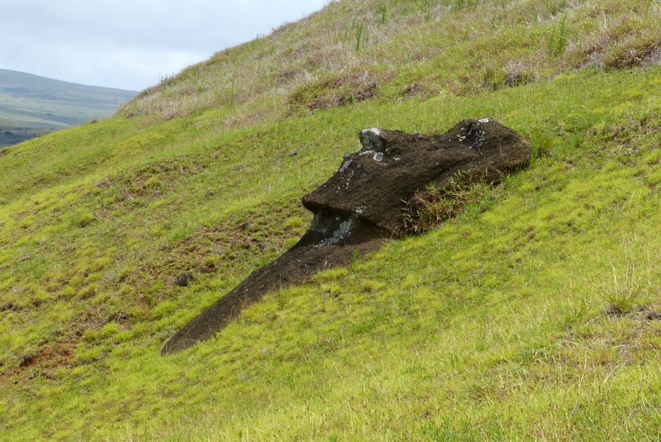Chile - Osterinsel - Rano Raraku