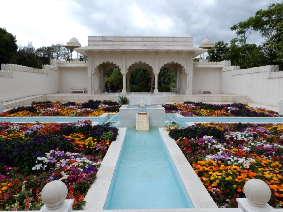 Neuseeland - Hamilton - Der indische Garten.