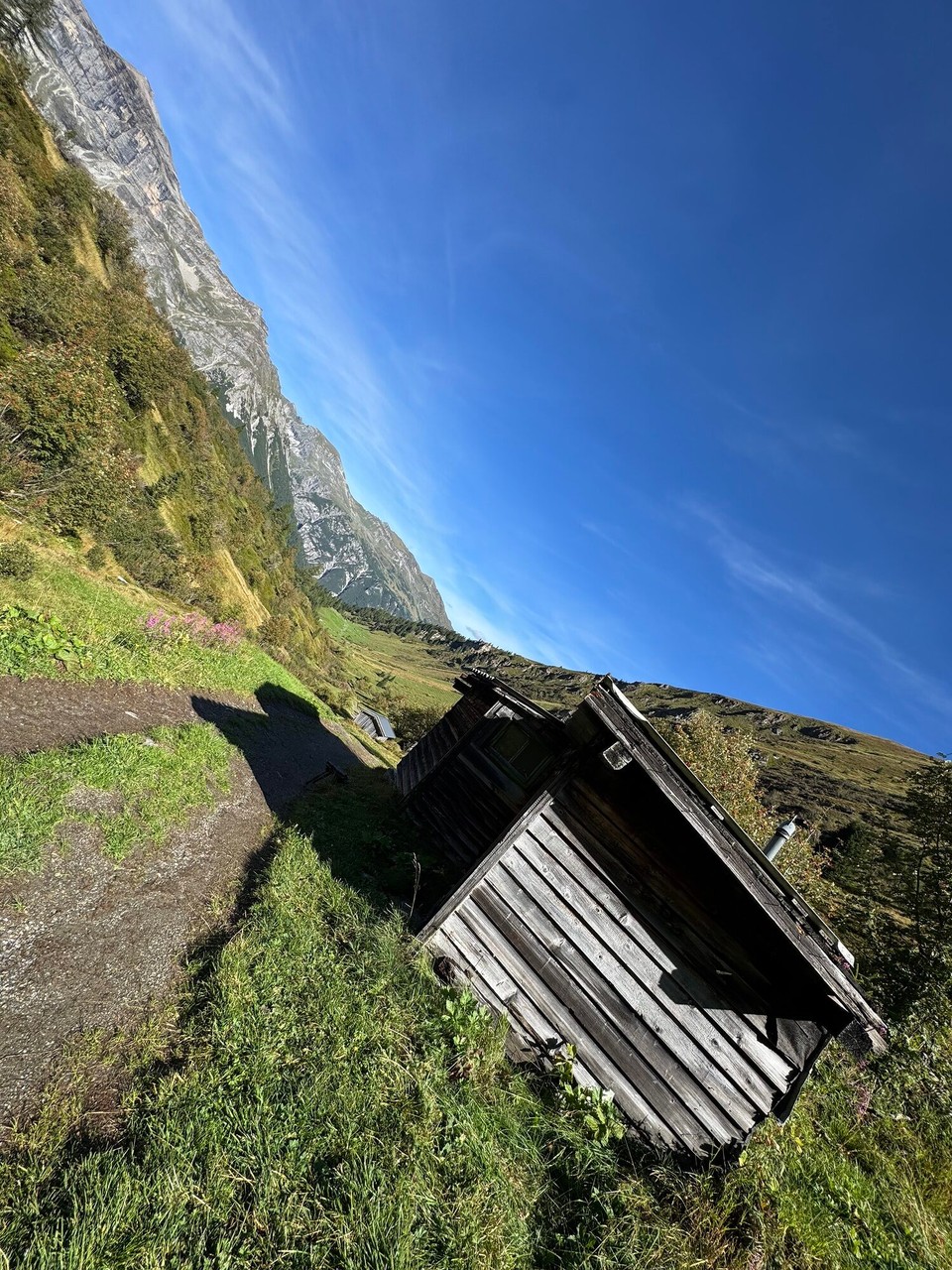 Österreich - Obernberg am Brenner - Kurzer Blick zurück.