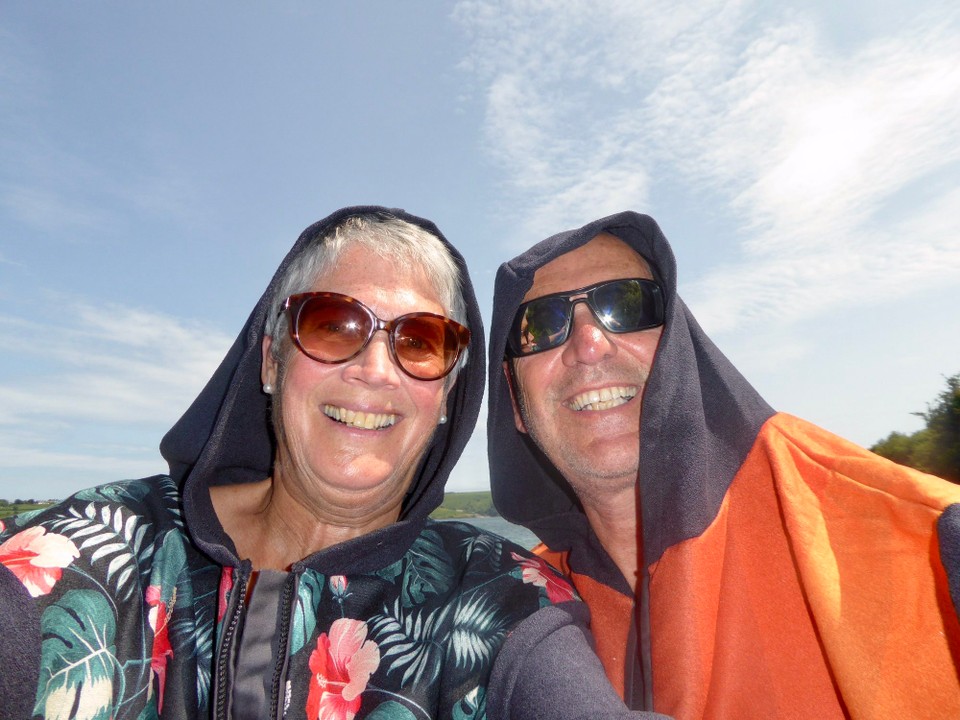 Ireland - Kinsale - Pleased we had time for a dip. The water temperature was the coldest we’ve had so far this year, but very pleasant to bob / swim around watching the beach activity.