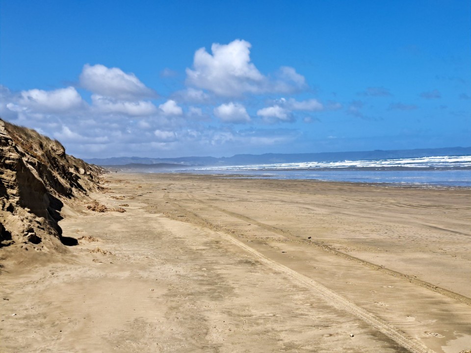 Neuseeland - Ahipara - Wieder Sand und Meer 🌊 