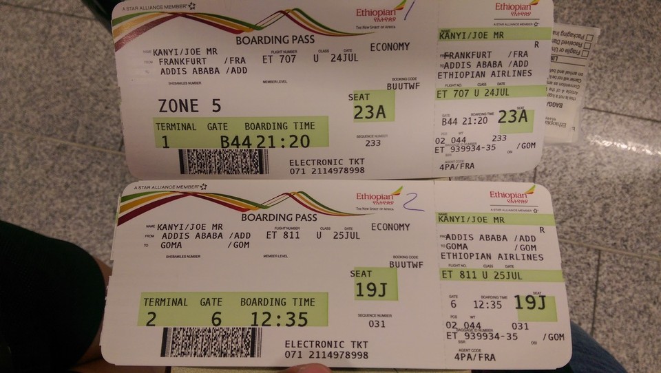 Deutschland - Frankfurt am Main - Eingecheckt.....