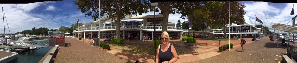 Australia - Fingal Bay - The marina at nelsons bay