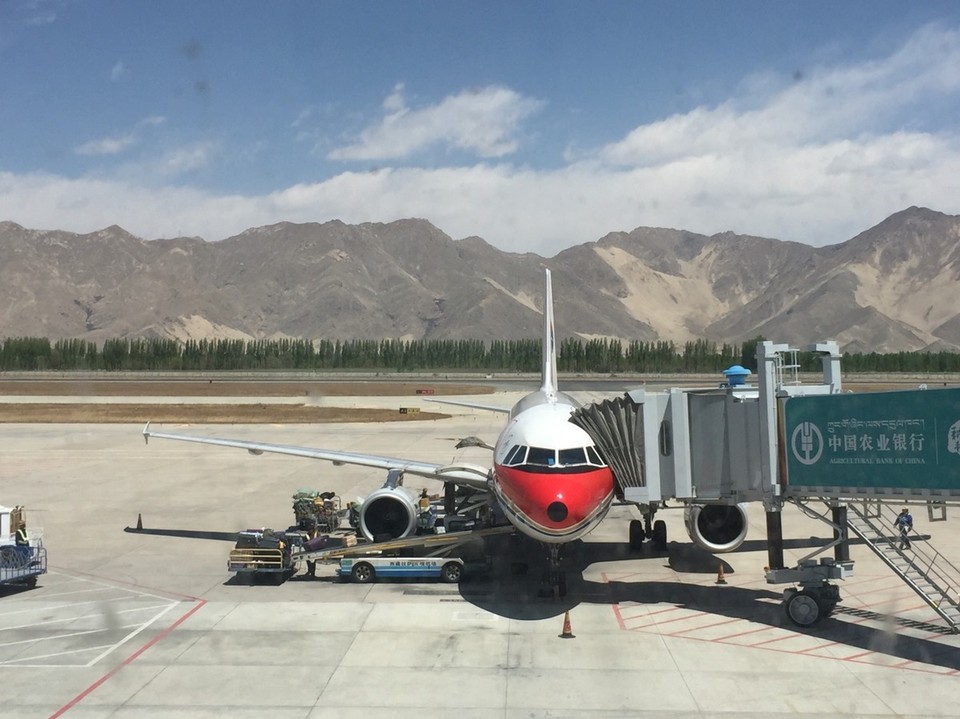 China - lhasa airport - 