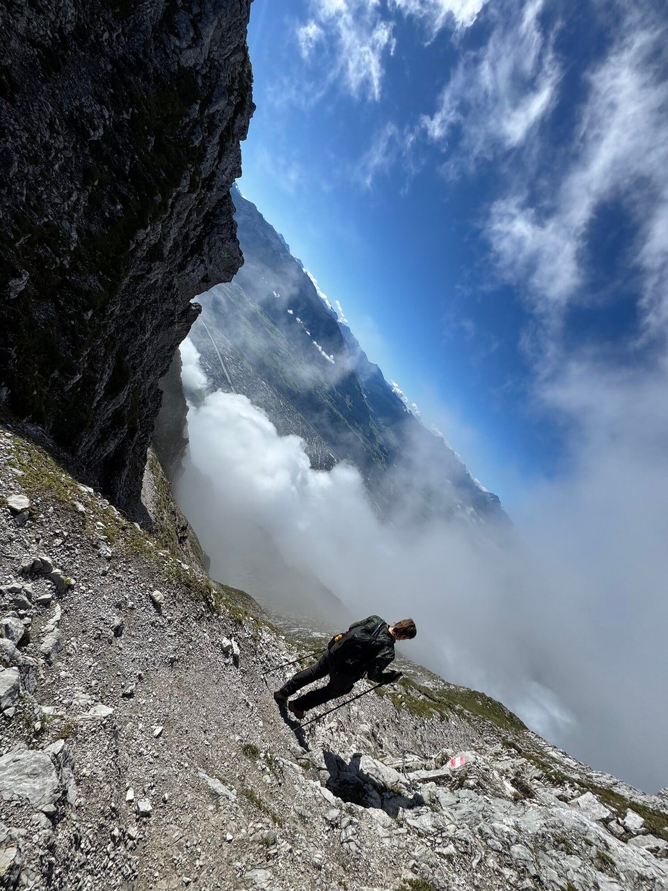 Österreich - Innsbruck - Das geht hier ziemlich schnell mit dem Nebel.