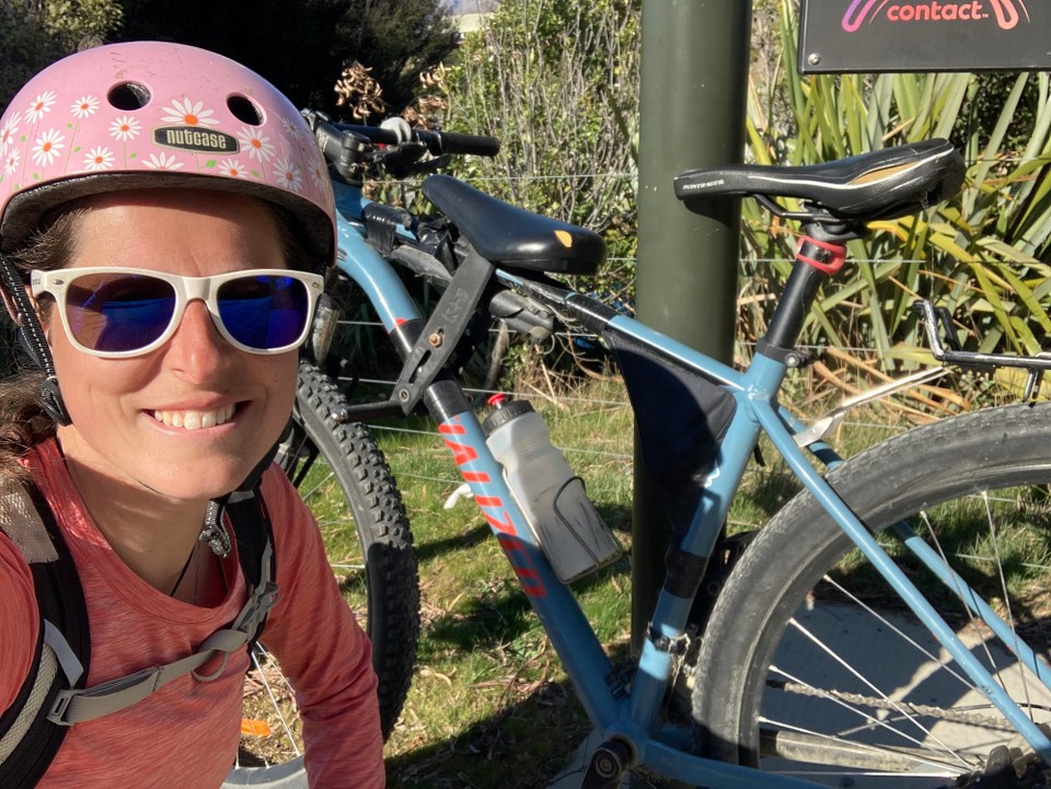 Neuseeland - Lake Hāwea - Na wie sind mein neuer Helm und Fahrrad so? 🤪