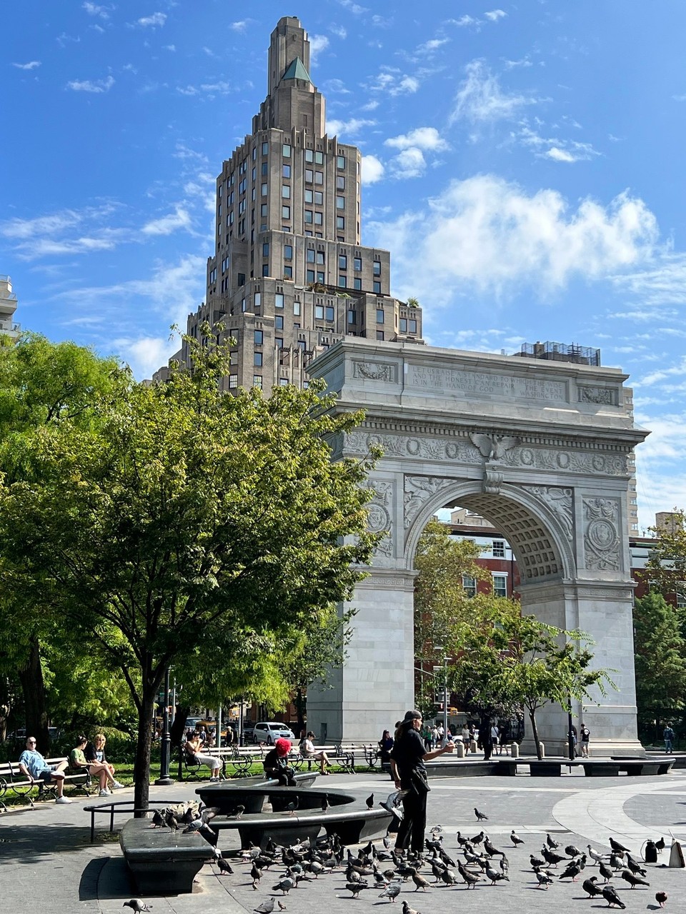 Vereinigte Staaten - New York - George Washington Arch