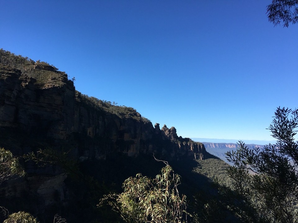 Australia - Sydney - Das bekannteste Fotomodell der Blue Mountains - die drei Schwestern