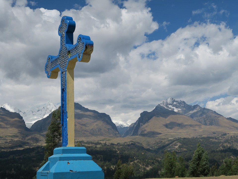 Peru - Huaraz - Le mirador, petite balade pour s'acclimater et pour voir les montagnes tout autour