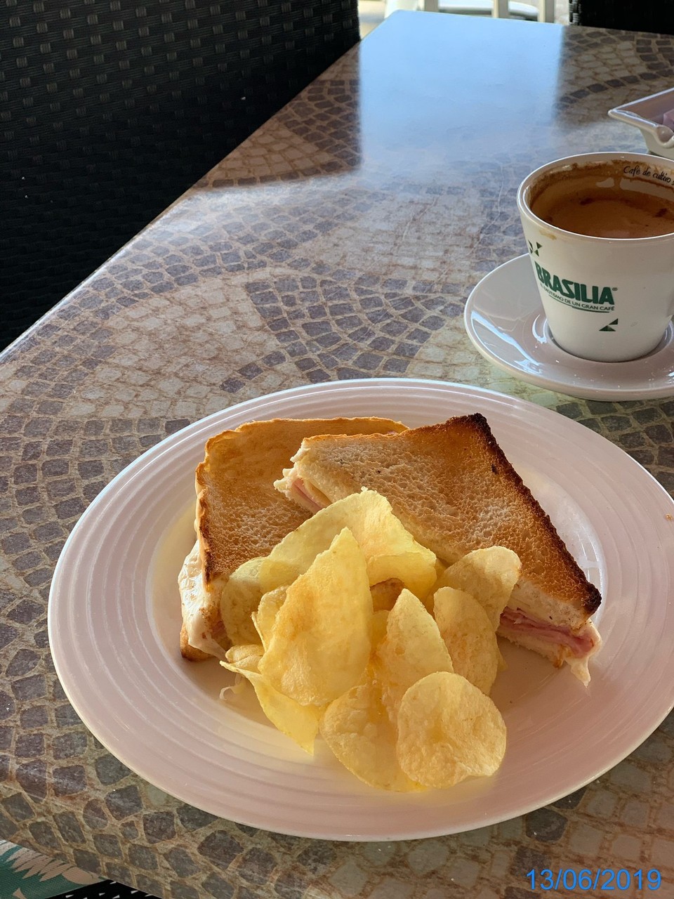 Spanien - Puerto de la Cruz - Sandwiches mit Chips 