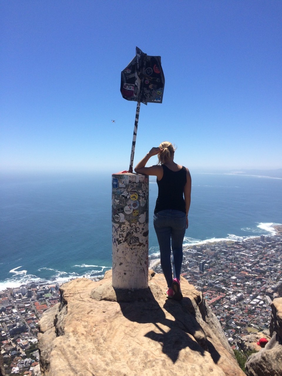  - Südafrika, Kapstadt, Lion's Head - Ich genieße die Aussicht 😍
