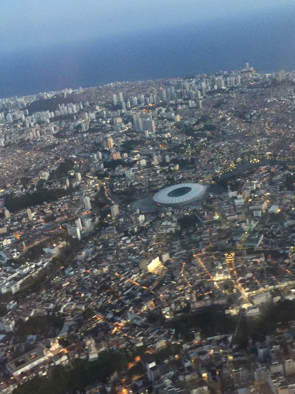 Brasilien - Salvador - Salvador de Bahia mit Fußball Stadion