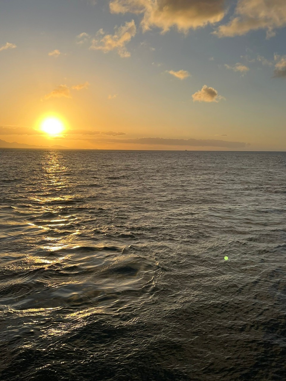 Spanien - San Sebastián de La Gomera - Sonnenaufgang beim Einlaufen 