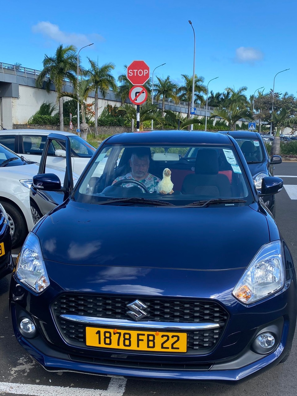 Mauritius -  - Komisches Auto