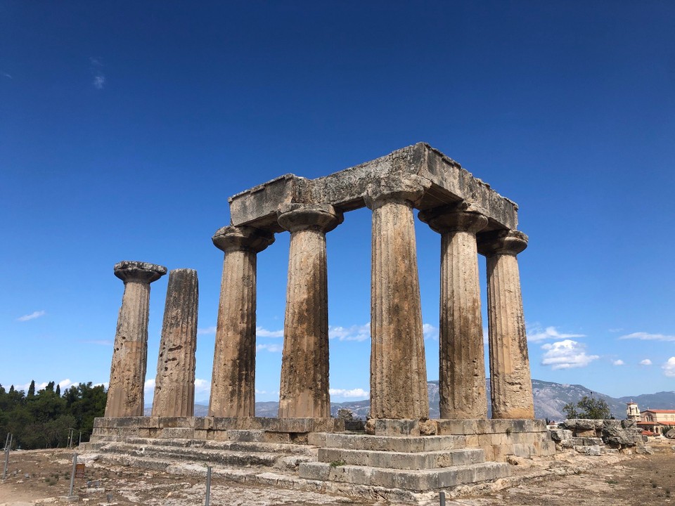 Griechenland - Korinth - Antikes Korinth: Apollon-Tempel