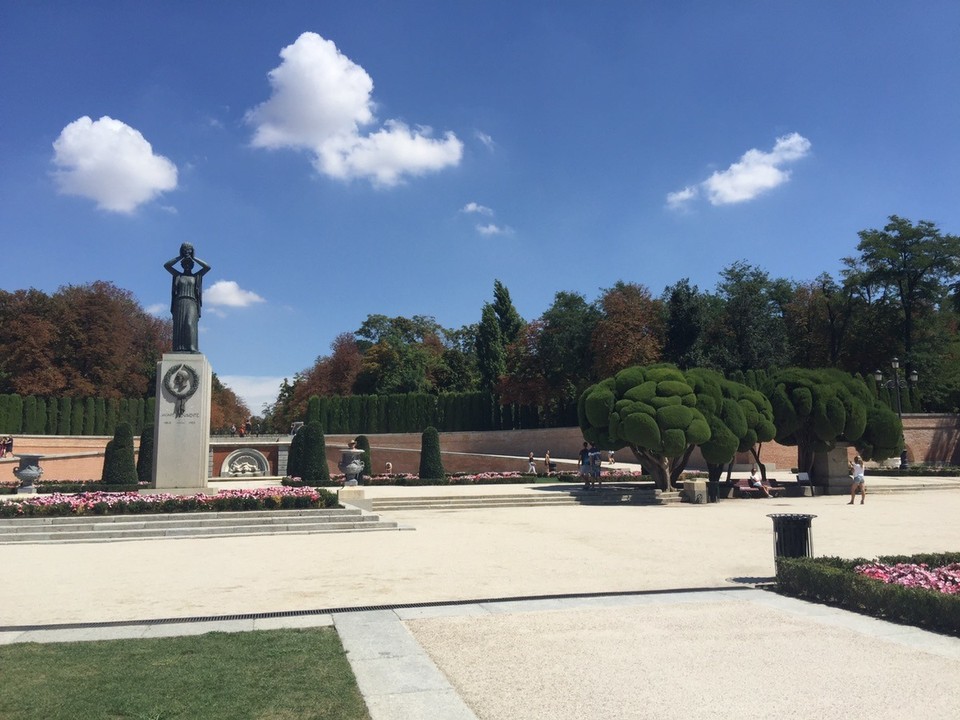 Spain - Madrid - Parque del Buen Retiro. The park belonged to the Spanish Monarchy until the late 19th century, when it became a public park.