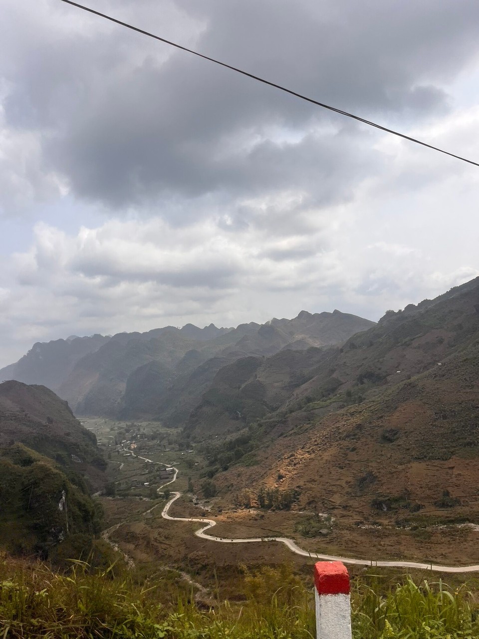 Vietnam - Ha Giang - One of the roads we went down. We went through some really poor areas today and saw lots of people using anything natural to make their way through life - i.e., eating, clothes, working their children. It was really eye opening 