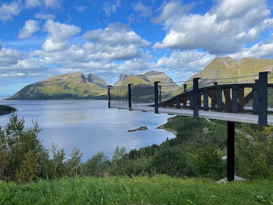 Norwegen - Senjahopen - Coole Aussichtsplattform…