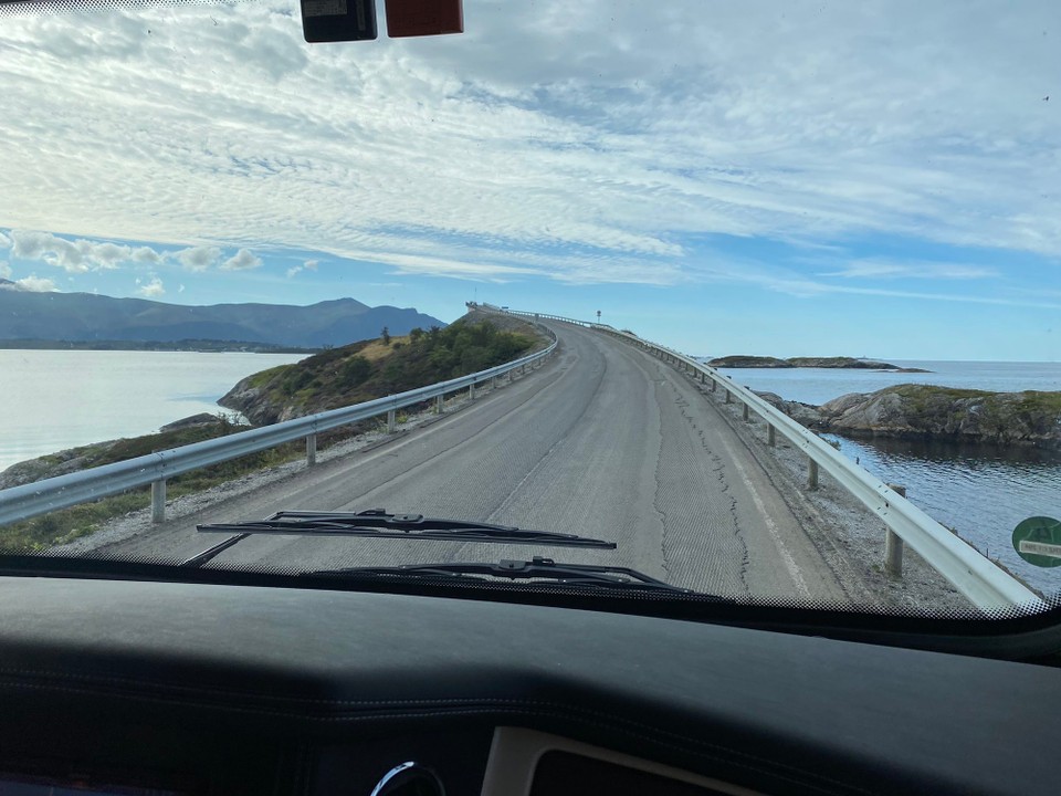 Norwegen - Averøy - Dann geht es drüber - allerdings nicht so Spektakulär wie erwartet! 