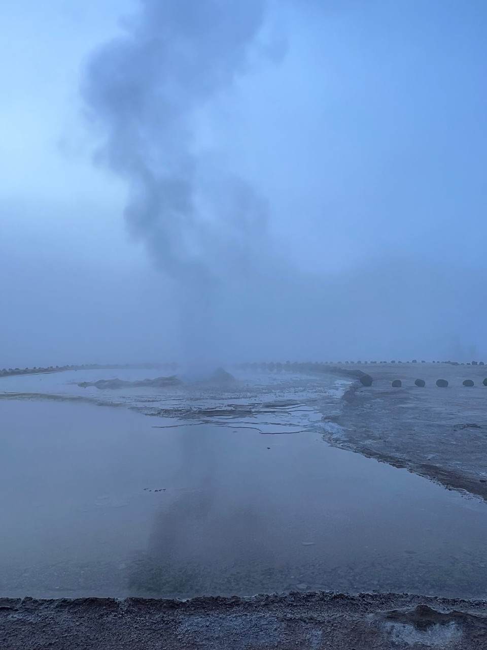 Chile - Antofagasta - Smokey , smelly very hot water