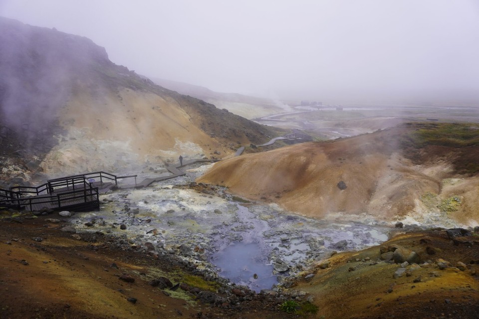 Island - Reykjavík - Seltún Geothermal Area