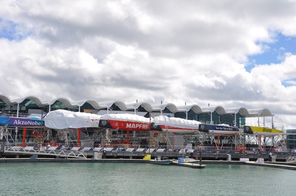 Neuseeland - Auckland - Rennboote während dem Stopfer
