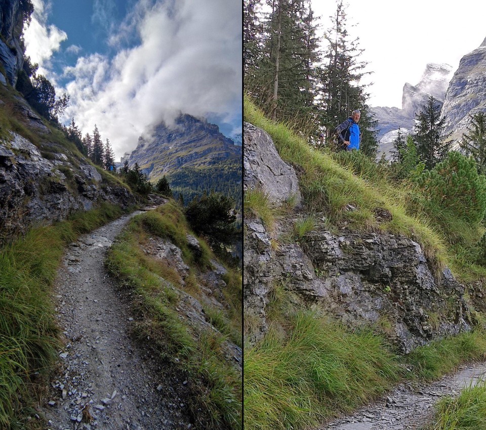 Schweiz - Grindelwald - Wanderweg zur Gletscherschlucht