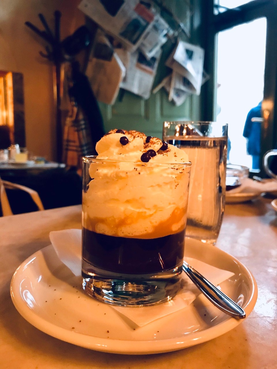 Österreich - Wien - Einspänner | Espresso | Schlagobers | Wiener Spezialität | „Kleines Café“